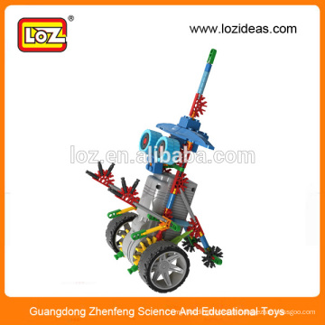 LOZ kit robô elétrico, robô educacional, kit robô enigma para crianças